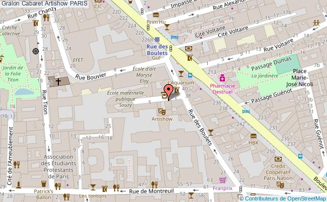 Cabaret Artishow  Paris