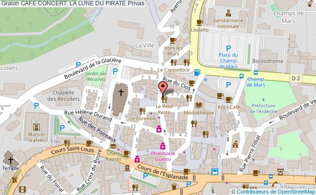 Cafe Concert: La Lune Du Pirate  Privas