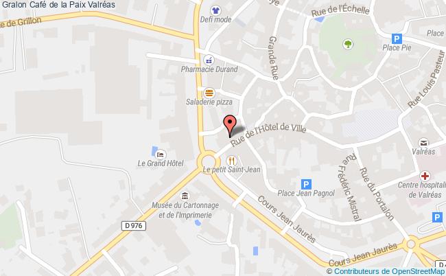 Café De La Paix  Valréas