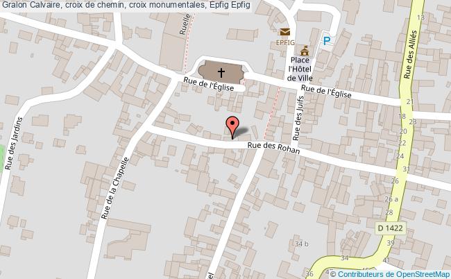 Calvaire, Croix De Chemin, Croix Monumentales, Epfig 