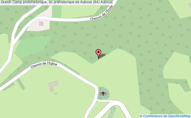 Camp Protohistorique, Ou Préhistorique De Aubous (64) 