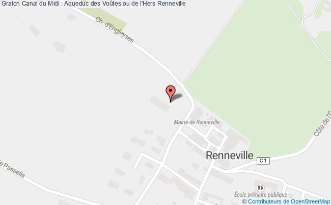 Canal Du Midi : Aqueduc Des Voûtes Ou De L'hers  Renneville