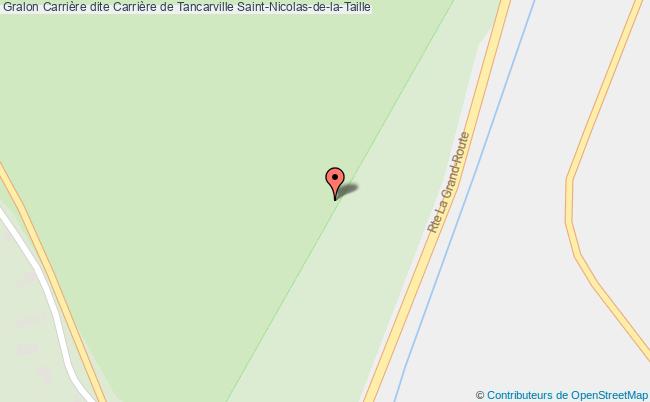 Carrière Dite Carrière De Tancarville  Saint-nicolas-de-la-taille