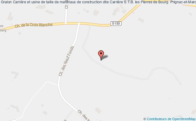 Carrière Et Usine De Taille De Matériaux De Construction Dite Carrière S.t.b. Les Pierres De Bourg.  Prignac-et-marcamps