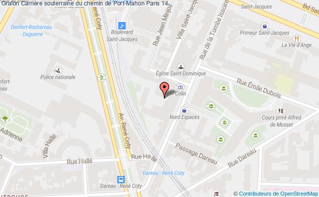 Carrière Souterraine Du Chemin De Port-mahon  Paris