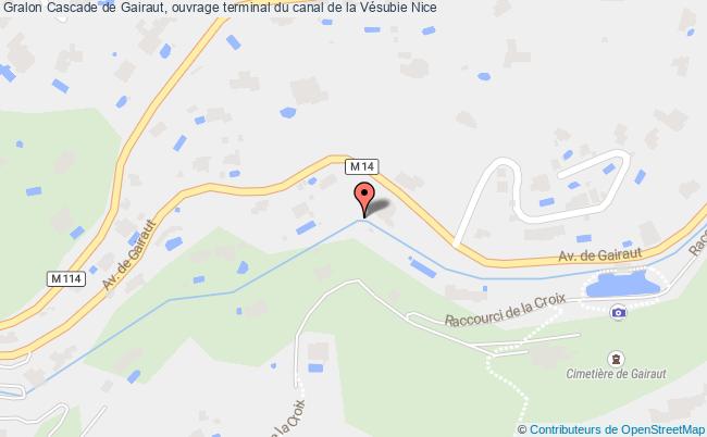Cascade De Gairaut, Ouvrage Terminal Du Canal De La Vésubie  Nice