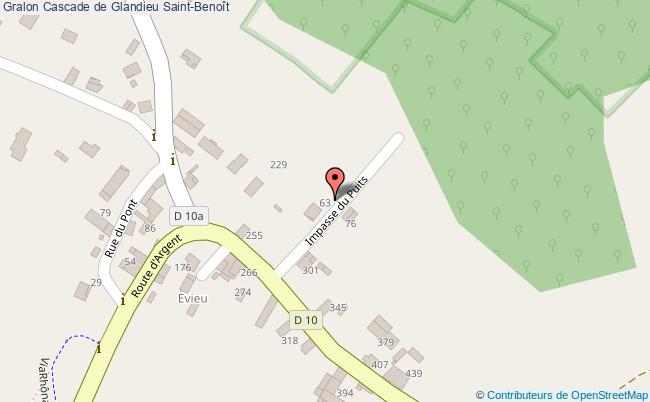 Cascade De Glandieu  Saint-benoît