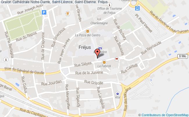 Cathédrale Notre-dame, Saint-léonce, Saint-etienne.  Fréjus