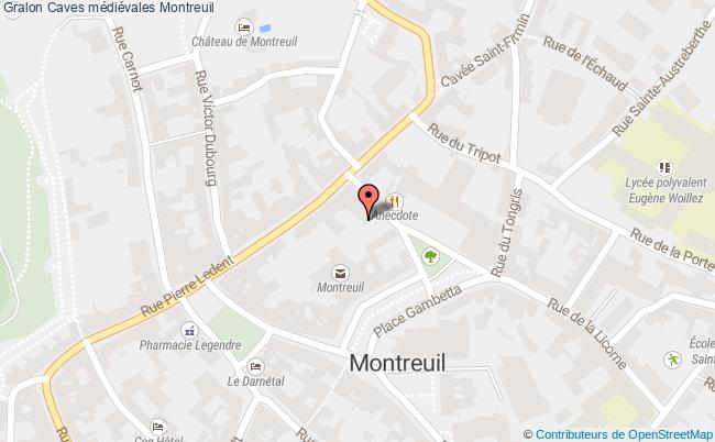 Caves Médiévales  Montreuil