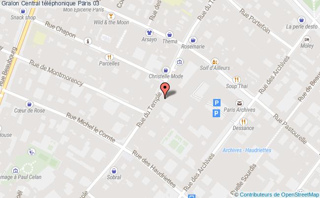 Central Téléphonique  Paris