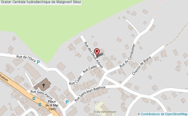 Centrale Hydroélectrique De Malgovert  Séez