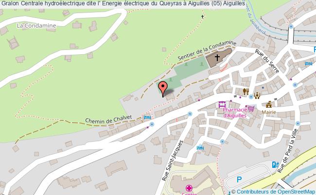 Centrale Hydroélectrique Dite L' Energie électrique Du Queyras à Aiguilles (05) 