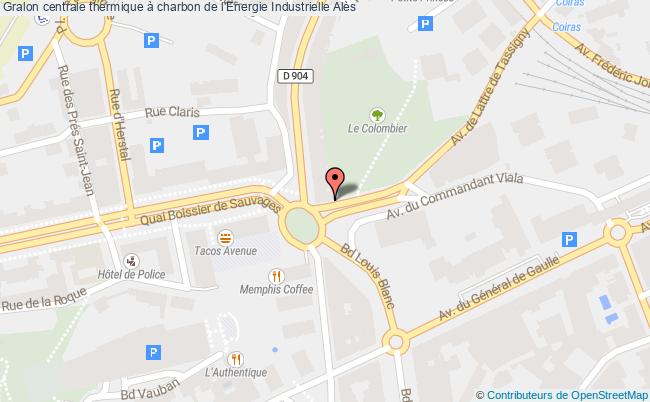 Centrale Thermique à Charbon De L'energie Industrielle  Alès