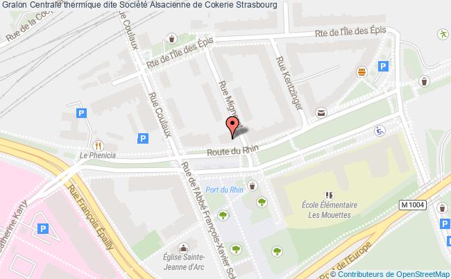 Centrale Thermique Dite Société Alsacienne De Cokerie  Strasbourg