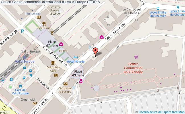 Centre Commercial International Du Val D'europe  Serris