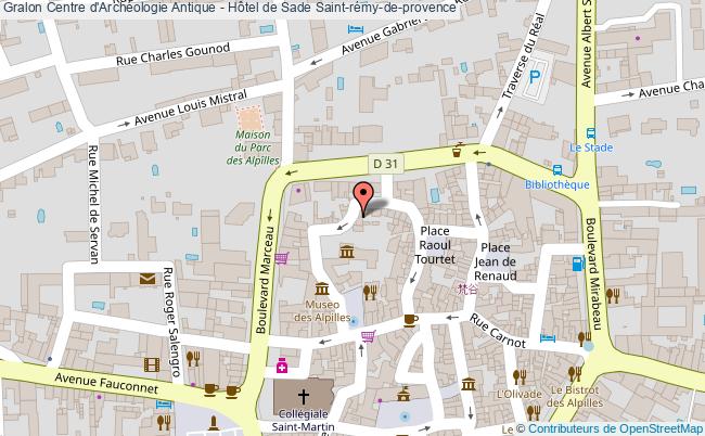 Centre D'archéologie Antique - Hôtel De Sade  Saint-rémy-de-provence