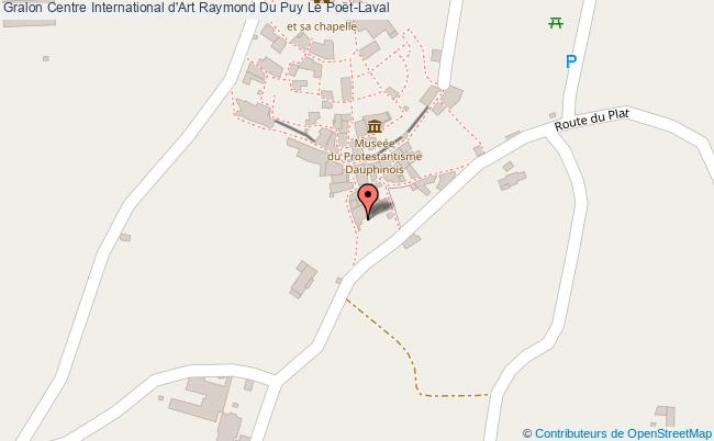 Centre International D'art Raymond Du Puy  Le Poët-laval