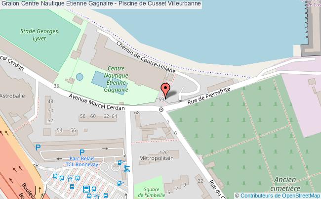 Centre Nautique Etienne Gagnaire - Piscine De Cusset  Villeurbanne