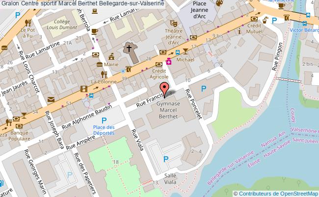 Centre Sportif Marcel Berthet  Bellegarde-sur-valserine