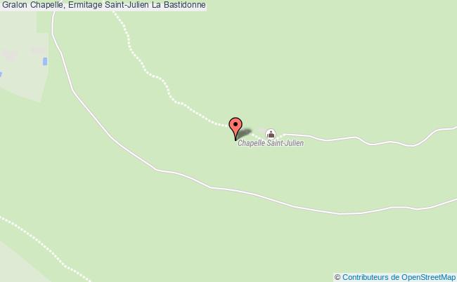 Chapelle, Ermitage Saint-julien  La Bastidonne