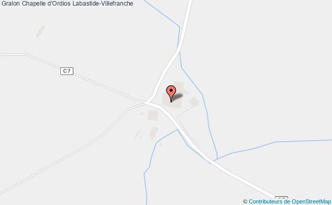 Chapelle D'ordios  Labastide-villefranche