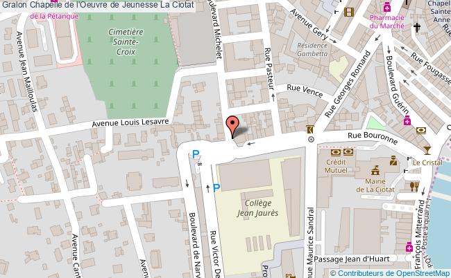 Chapelle De L'oeuvre De Jeunesse  La Ciotat