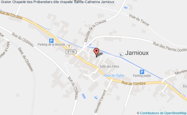 Chapelle Des Prébendiers Dite Chapelle Sainte-catherine  Jarnioux