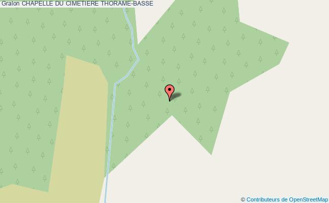 Chapelle Du Cimetiere  Thorame-basse