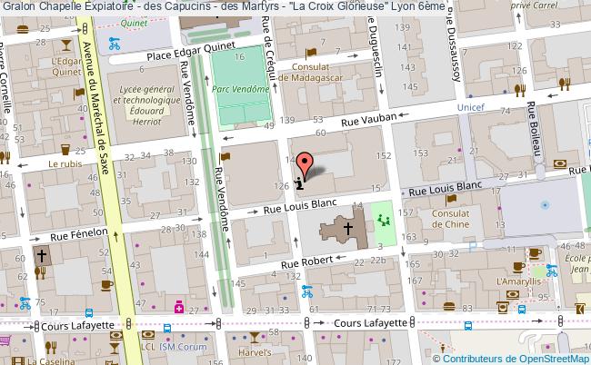 Chapelle Expiatoire - Des Capucins - Des Martyrs - "la Croix Glorieuse"  Lyon