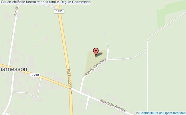 Chapelle Funéraire De La Famille Daguin  Chamesson