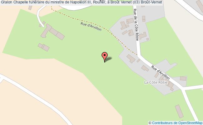 Chapelle Funéraire Du Ministre De Napoléon Iii, Rouher, à Broût Vernet (03)  Broût-vernet