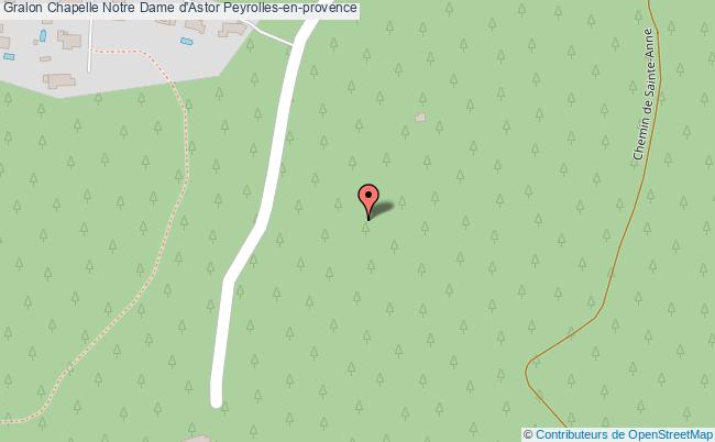 Chapelle Notre Dame D'astor  Peyrolles-en-provence
