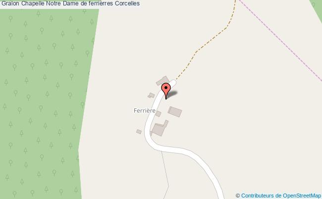 Chapelle Notre Dame De Ferrièrres  Corcelles