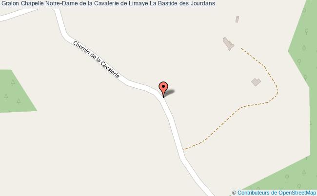 Chapelle Notre-dame De La Cavalerie De Limaye  La Bastide-des-jourdans