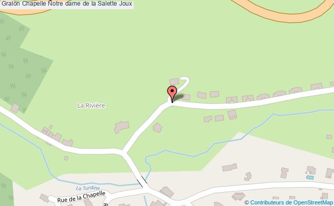 Chapelle Notre Dame De La Salette  Joux