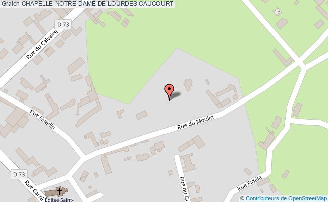 Chapelle Notre-dame De Lourdes  Caucourt