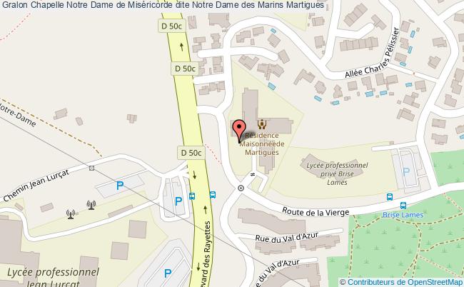 Chapelle Notre Dame De Miséricorde Dite Notre Dame Des Marins  Martigues