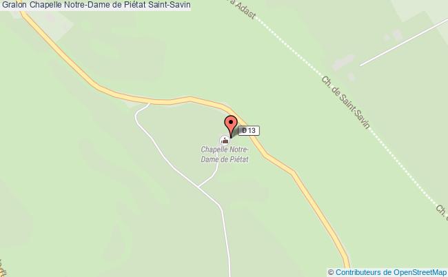 Chapelle Notre-dame De Piétat  Saint-savin