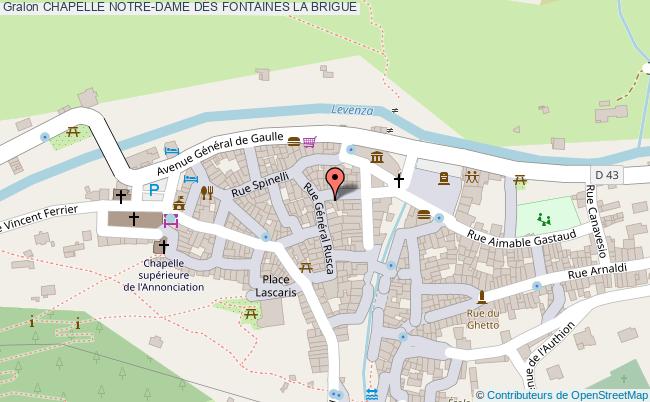 Chapelle Notre-dame Des Fontaines  La Brigue