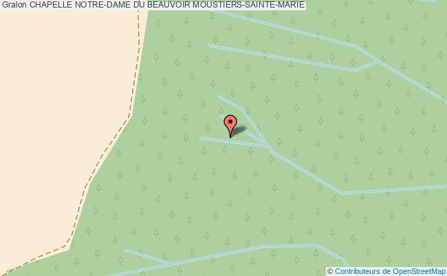 Chapelle Notre-dame Du Beauvoir  Moustiers-sainte-marie