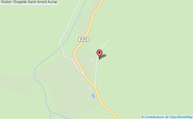 Chapelle Saint-andré  Auriac