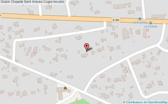 Chapelle Saint Antoine  Cuges-les-pins