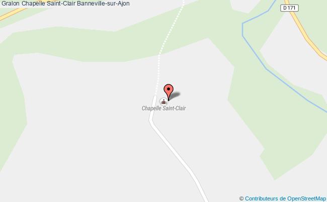 Chapelle Saint-clair  Banneville-sur-ajon