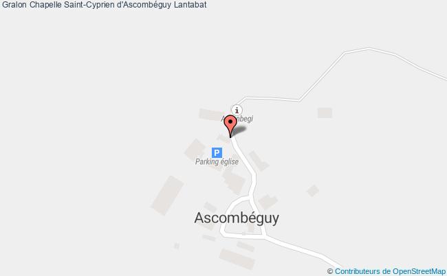 Chapelle Saint-cyprien D'ascombéguy  Lantabat