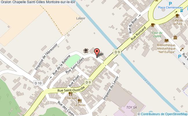 Chapelle Saint-gilles  Montoire-sur-le-loir