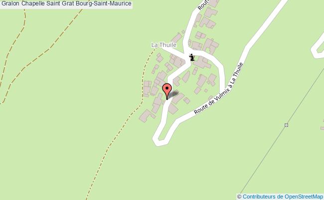 Chapelle Saint Grat  Bourg-saint-maurice