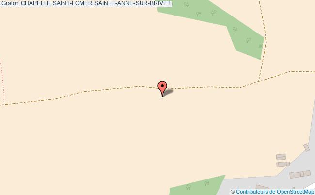 Chapelle Saint-lomer  Sainte-anne-sur-brivet