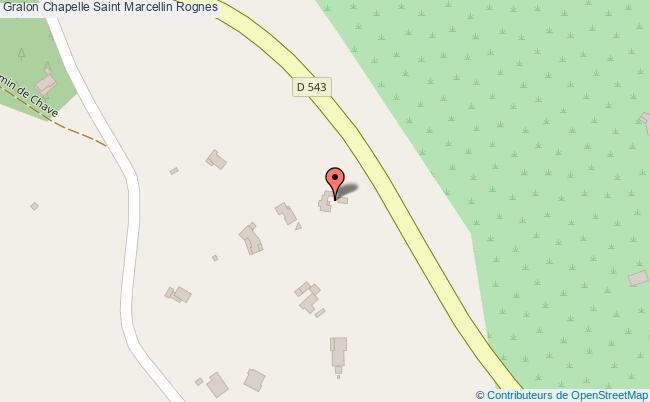 Chapelle Saint Marcellin  Rognes