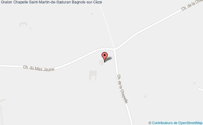 Chapelle Saint-martin-de-saduran  Bagnols-sur-cèze