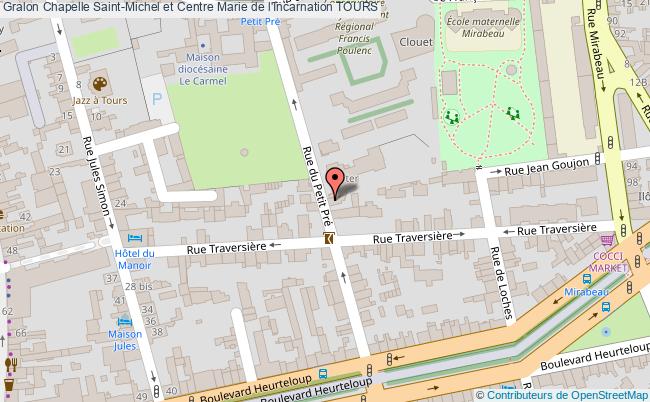 Chapelle Saint-michel Et Centre Marie De L'incarnation  Tours